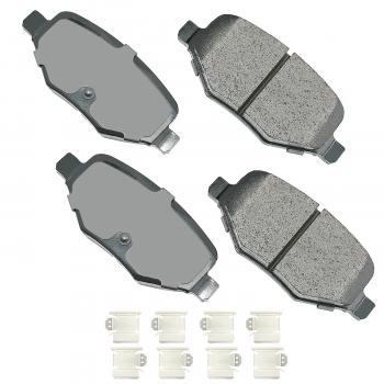 2018 Lincoln MKT Disc Brake Pad Rear Akebono ACT1377B image 1 of 1