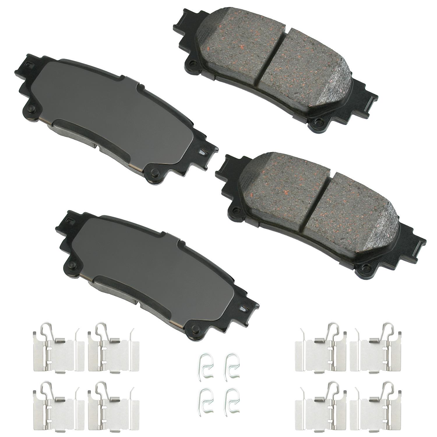 Akebono ACT1391A - Disc Brake Pad Akebono ACT1391A Disc Brake Pad product image 1 of 1