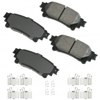 2016 Lexus RC200t Disc Brake Pad Rear Akebono ACT1391A image 1 of 1