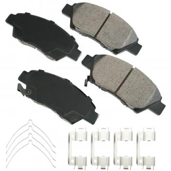 2013 Honda CR-Z Disc Brake Pad Front Akebono ACT1394A image 1 of 1
