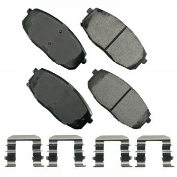 2014 Kia Soul Disc Brake Pad Front Akebono ACT1397A image 1 of 1