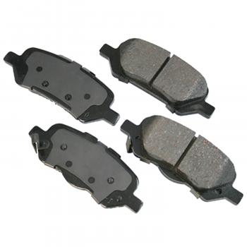 2012 Toyota Venza Disc Brake Pad Rear Akebono ACT1402 image 1 of 1