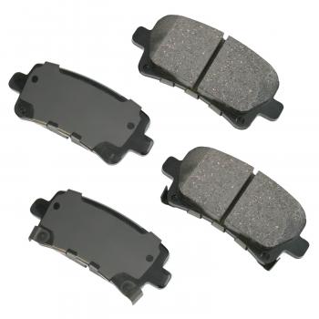 2018 Chevrolet Impala Disc Brake Pad Rear Akebono ACT1430 image 1 of 1