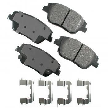 2014 Kia Optima Disc Brake Pad Front Akebono ACT1444 image 1 of 1