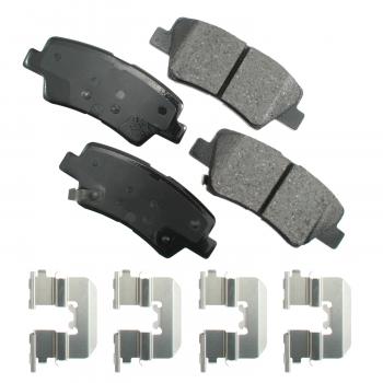 2008 Kia Amanti Disc Brake Pad Rear Akebono ACT1445 image 1 of 1