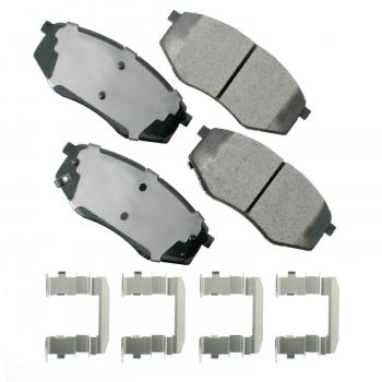 2013 Hyundai Tucson Disc Brake Pad Front Akebono ACT1447 image 1 of 1