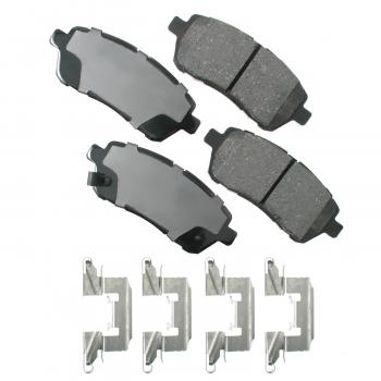 2012 Ford Fiesta Disc Brake Pad Front Akebono ACT1454 image 1 of 1