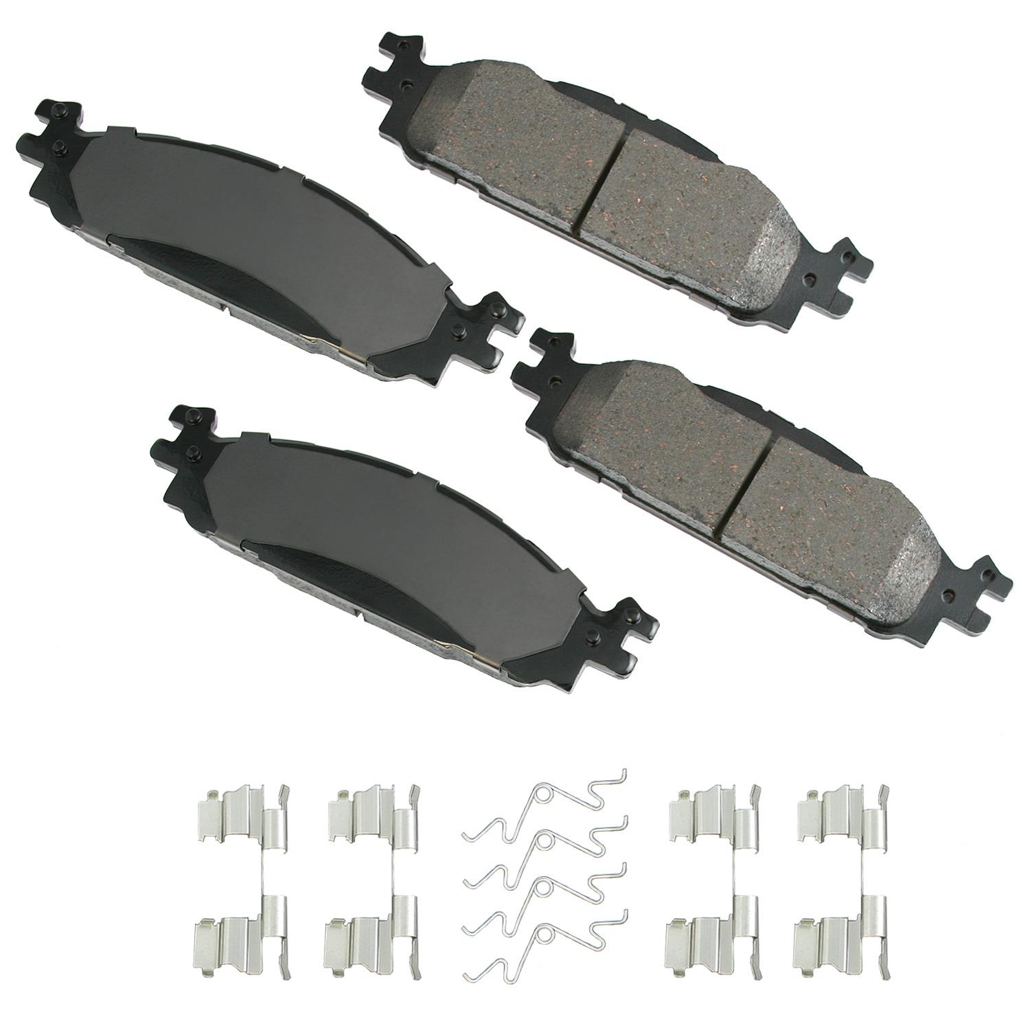 Akebono ACT1508 - Disc Brake Pad Akebono ACT1508 Disc Brake Pad product image 1 of 1