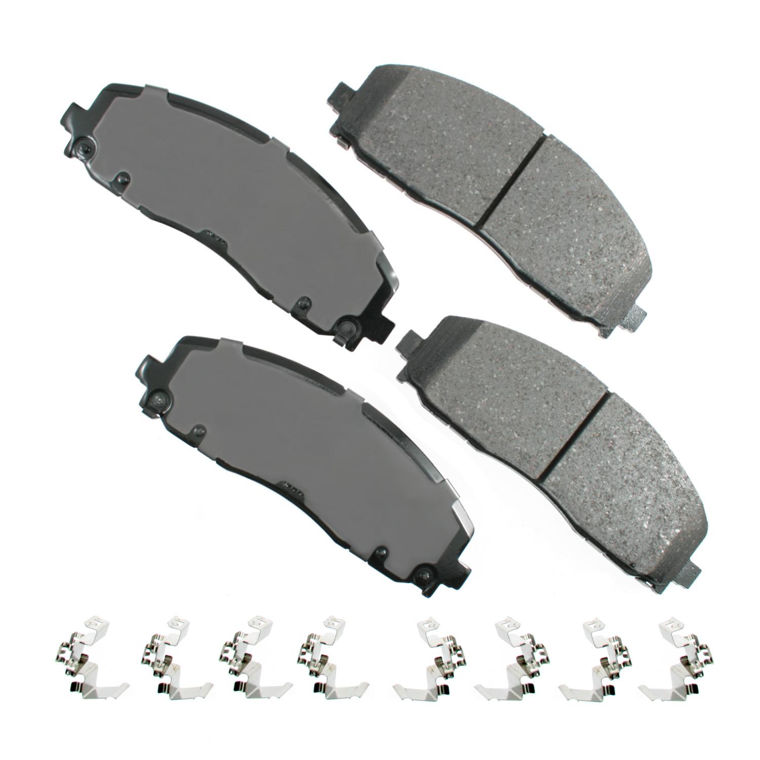 Akebono ACT1589 Disc Brake Pad product image 1 of 1