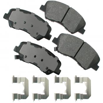 2014 Hyundai Accent Disc Brake Pad Front Akebono ACT1593 image 1 of 1