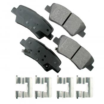2015 Hyundai Elantra GT Disc Brake Pad Rear Akebono ACT1594 image 1 of 1
