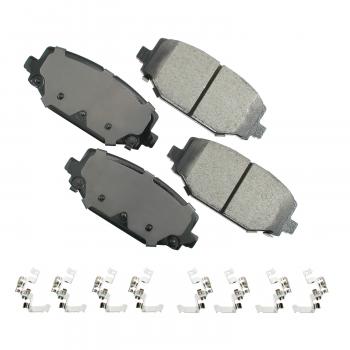 2012 Ram C/V Disc Brake Pad Rear Akebono ACT1596 image 1 of 1