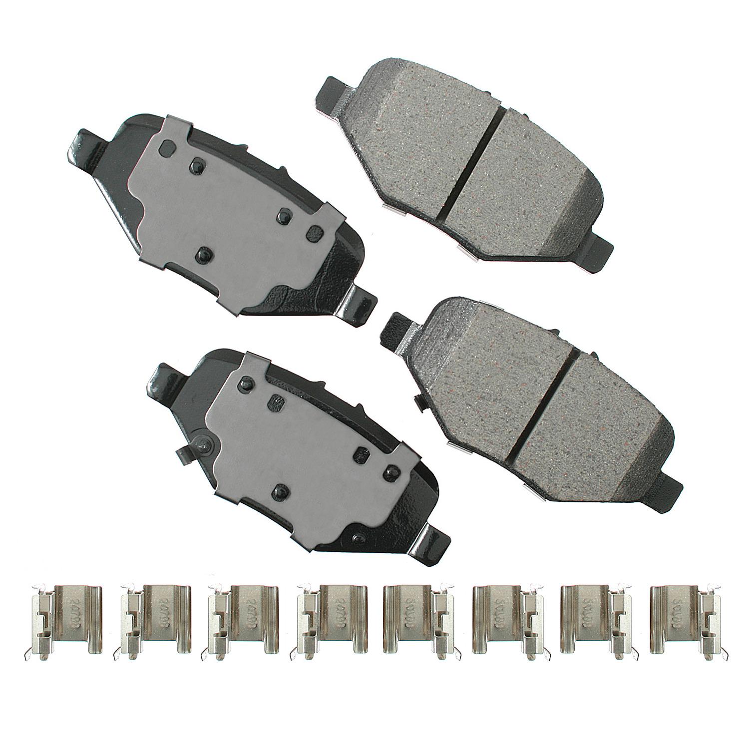 Akebono ACT1612 Disc Brake Pad product image 1 of 1
