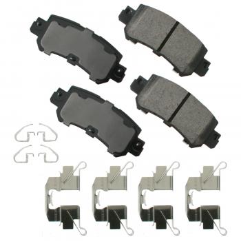 2013 Mazda CX-5 Disc Brake Pad Rear Akebono ACT1624 image 1 of 1