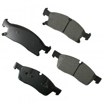 2013 Dodge Durango Disc Brake Pad Front Akebono ACT1629A image 1 of 1