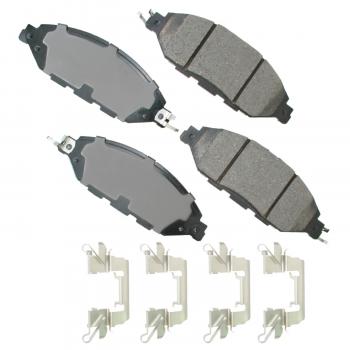 2016 Infiniti QX60 Disc Brake Pad Front Akebono ACT1649 image 1 of 1
