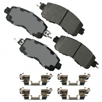 2015 Nissan Altima Disc Brake Pad Front Akebono ACT1650 image 1 of 1