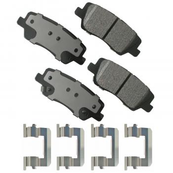 2018 Cadillac CTS Disc Brake Pad Rear Akebono ACT1659 image 1 of 1