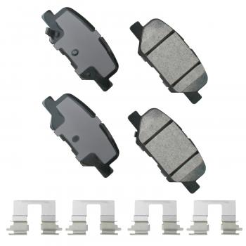 2017 Mazda 3 Disc Brake Pad Rear Akebono ACT1679A image 1 of 1