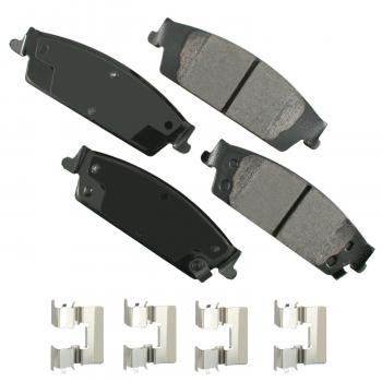 2018 Cadillac Escalade ESV Disc Brake Pad Rear Akebono ACT1707 image 1 of 1