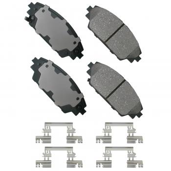 2016 Mazda 3 Sport Disc Brake Pad Front Akebono ACT1728 image 1 of 1