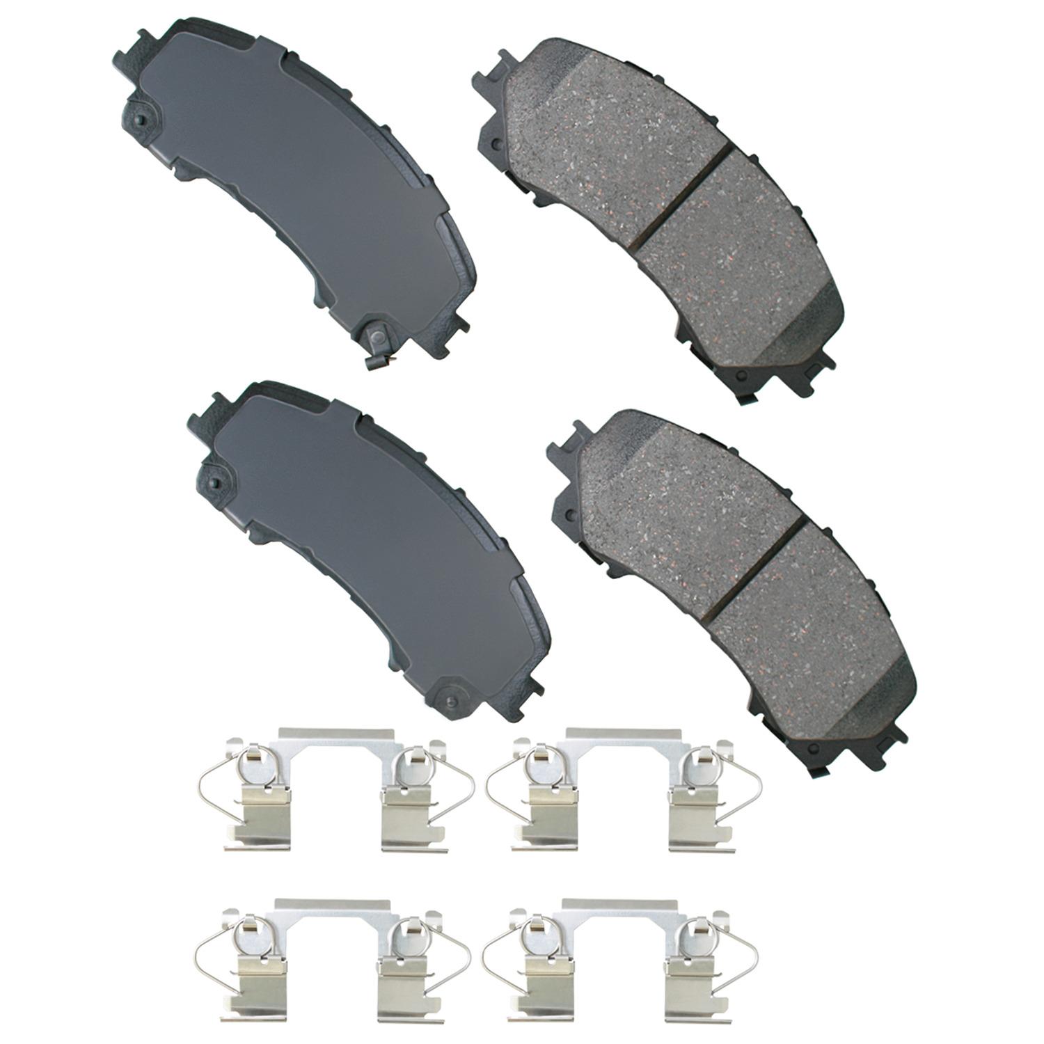 Akebono ACT1736 - Disc Brake Pad Akebono ACT1736 Disc Brake Pad product image 1 of 1