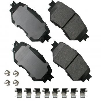 2016 Mazda 3 Sport Disc Brake Pad Front Akebono ACT1759 image 1 of 1