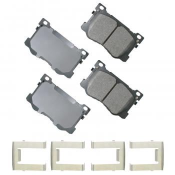 2017 Genesis G80 Disc Brake Pad Front Akebono ACT1799 image 1 of 1