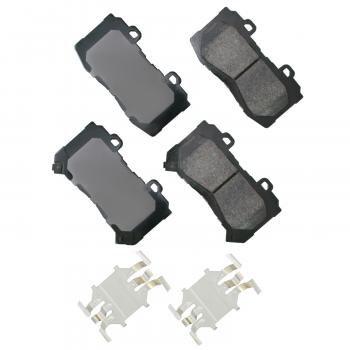 2018 GMC Canyon Disc Brake Pad Front Akebono ACT1802 image 1 of 1
