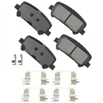 2018 GMC Canyon Disc Brake Pad Rear Akebono ACT1806 image 1 of 1