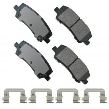 2022 Ford Mustang Disc Brake Pad Rear Akebono ACT1810 image 1 of 1
