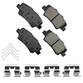 2017 Kia Niro Disc Brake Pad Rear Akebono ACT1812 image 1 of 1
