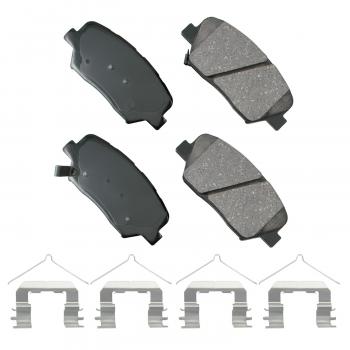 2018 Kia Sorento Disc Brake Pad Front Akebono ACT1815 image 1 of 1
