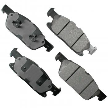 2017 Lincoln Continental Disc Brake Pad Front Akebono ACT1818A image 1 of 1