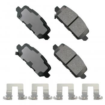 2016 Honda HR-V Disc Brake Pad Rear Akebono ACT1841 image 1 of 1