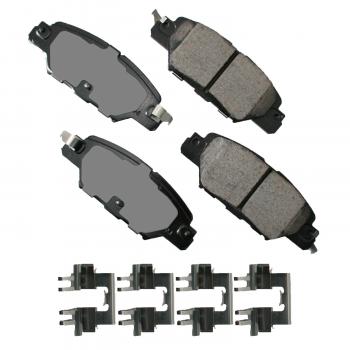 2017 Mazda CX-5 Disc Brake Pad Rear Akebono ACT1846 image 1 of 1