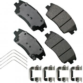 2020 Hyundai Tucson Disc Brake Pad Front Akebono ACT1847 image 1 of 1
