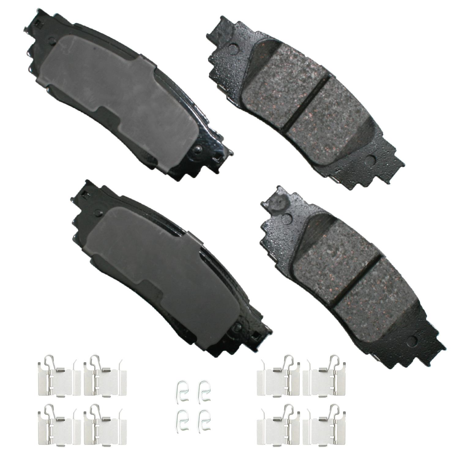 Akebono ACT1879 - Disc Brake Pad Akebono ACT1879 Disc Brake Pad product image 1 of 1