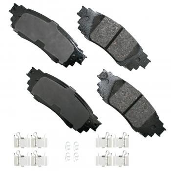 2015 Lexus NX200t Disc Brake Pad Rear Akebono ACT1879 image 1 of 1