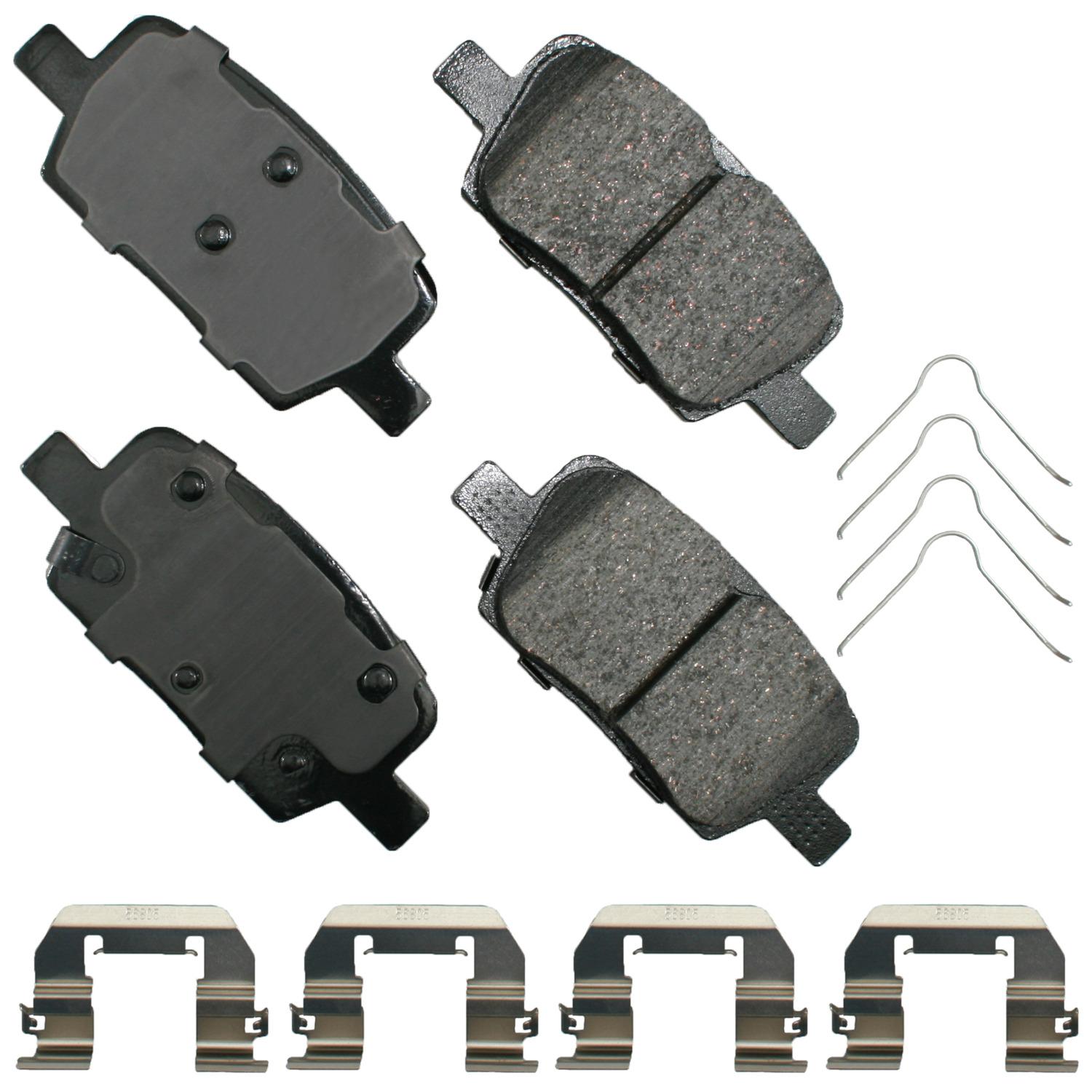 Akebono ACT1914 - Disc Brake Pad Akebono ACT1914 Disc Brake Pad product image 1 of 1