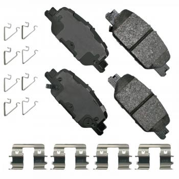 2018 Honda CR-V Disc Brake Pad Rear Akebono ACT2037 image 1 of 1