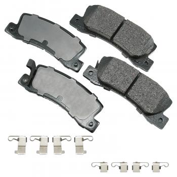 1995 Toyota Celica Disc Brake Pad Rear Akebono ACT325A image 1 of 1