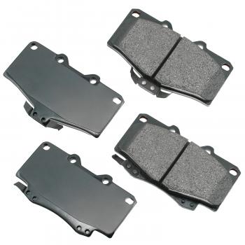 1990 Toyota Pickup Disc Brake Pad Front Akebono ACT436 image 1 of 1