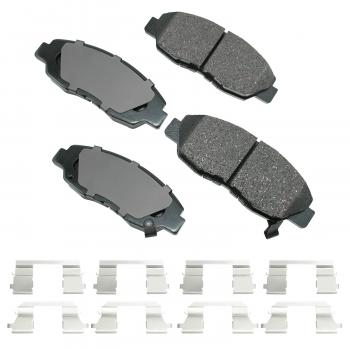 2012 Honda Insight Disc Brake Pad Front Akebono ACT465D image 1 of 1