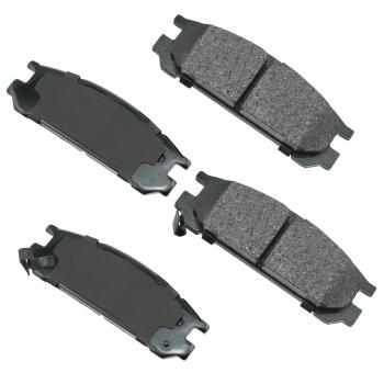 1998 Subaru Legacy Disc Brake Pad Rear Akebono ACT471 image 1 of 1