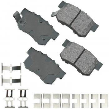 2006 Acura TSX Disc Brake Pad Rear Akebono ACT537A image 1 of 1