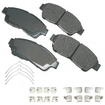1996 Geo Prizm Disc Brake Pad Front Akebono ACT562A image 1 of 1