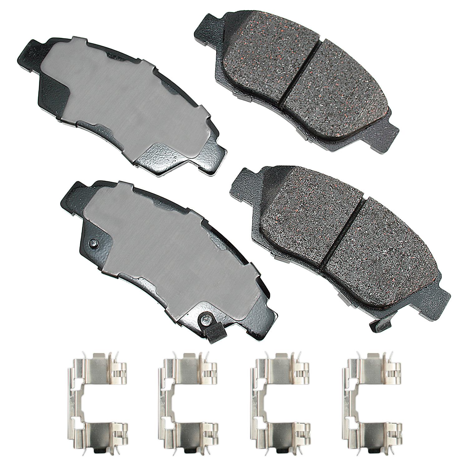Akebono ACT621A - Disc Brake Pad Akebono ACT621A Disc Brake Pad product image 1 of 1