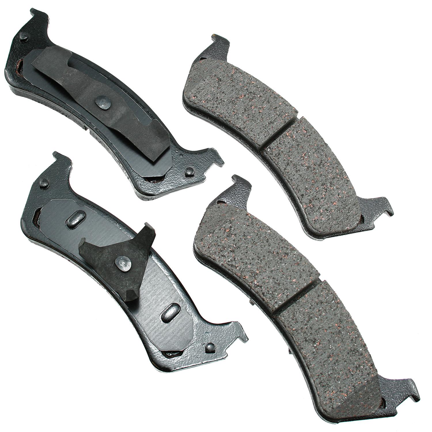 Akebono ACT667 - Disc Brake Pad Akebono ACT667 Disc Brake Pad product image 1 of 1