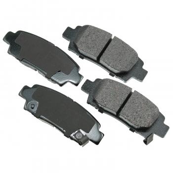 1995 Toyota Avalon Disc Brake Pad Rear Akebono ACT672 image 1 of 1